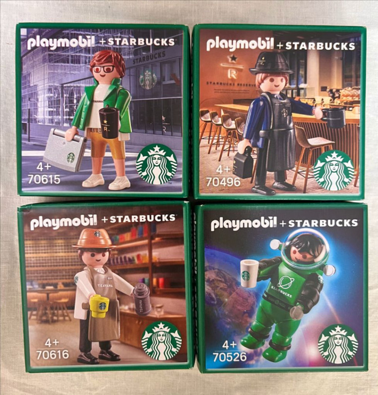 [새상품]스벅 플레이모빌 시즌1 퍼니처,피규어버디--2