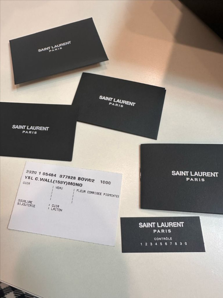 생로랑 377828 퀼팅 체인백--9