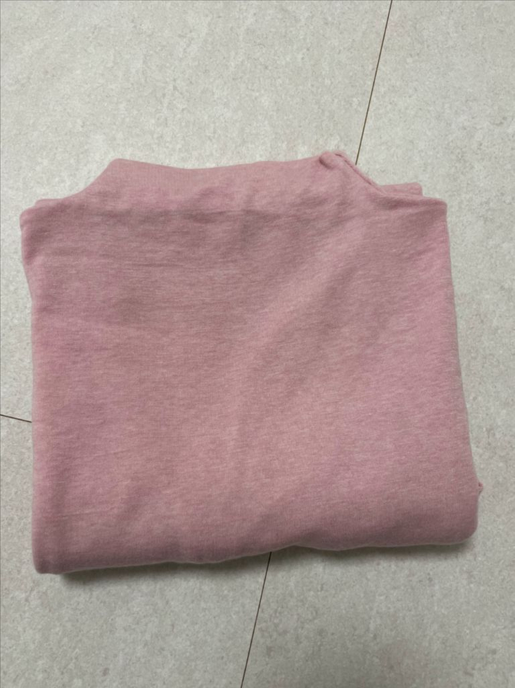 르깜봉 누아 모크넥 티셔츠 핑크 /타임,마인,시스템,sjsj,유메르,엘보른,원모어띵,르헤,시에,오르--3