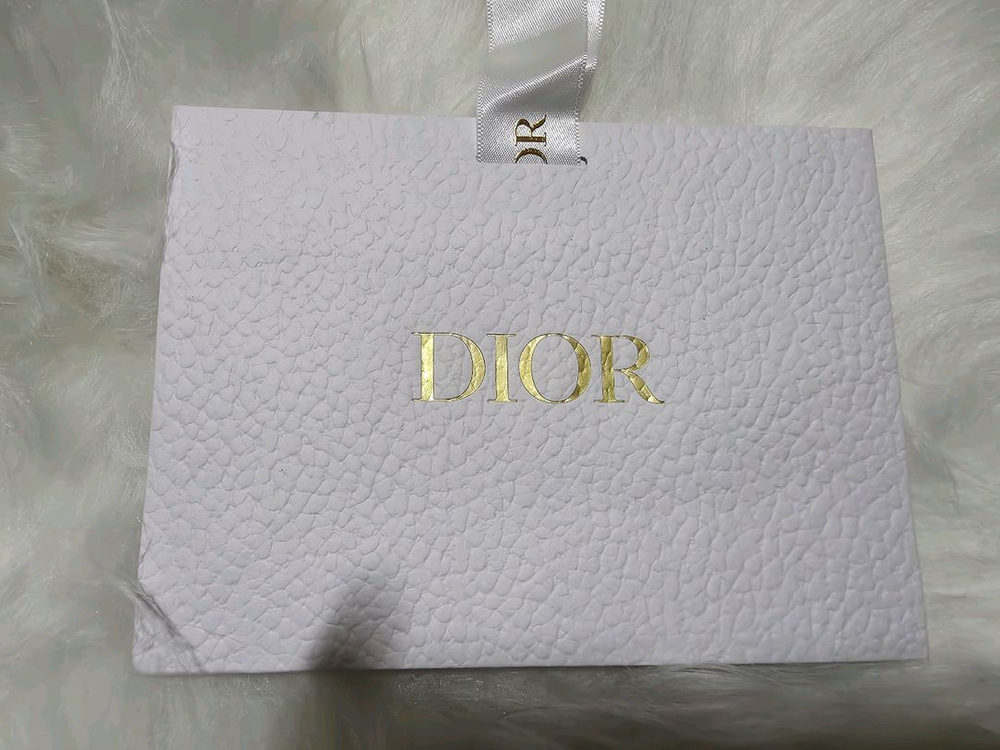 디올 DIOR 쇼핑백 화이트 새제품--1