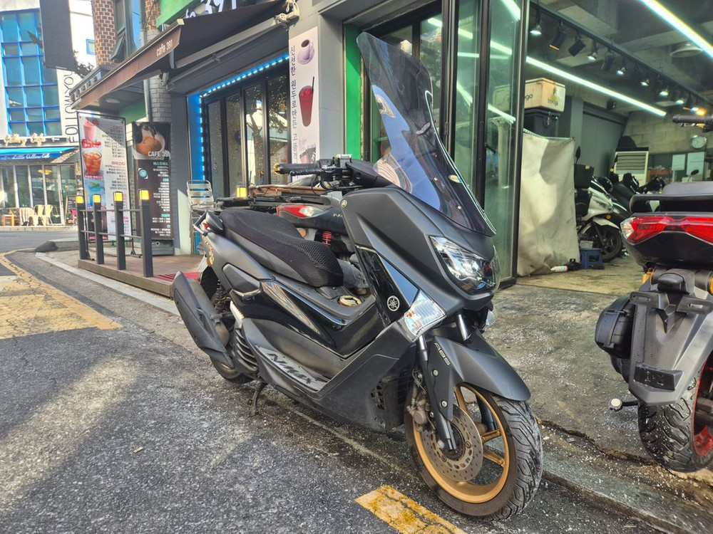18년식 Nmax125 배달용 중고 오토바이--3