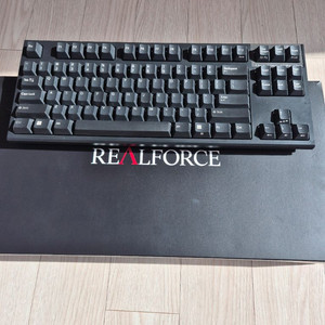 [풀박스] 리얼포스 키보드 R3 저소음 유선 텐키리스 블랙 (R3SD11) 판매합니다