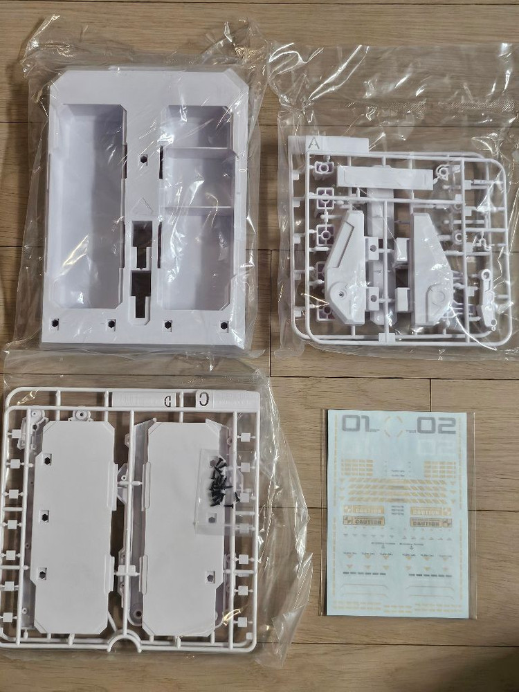 하비미오 MG스케일 건담 디스플레이 액션베이스 2종--4