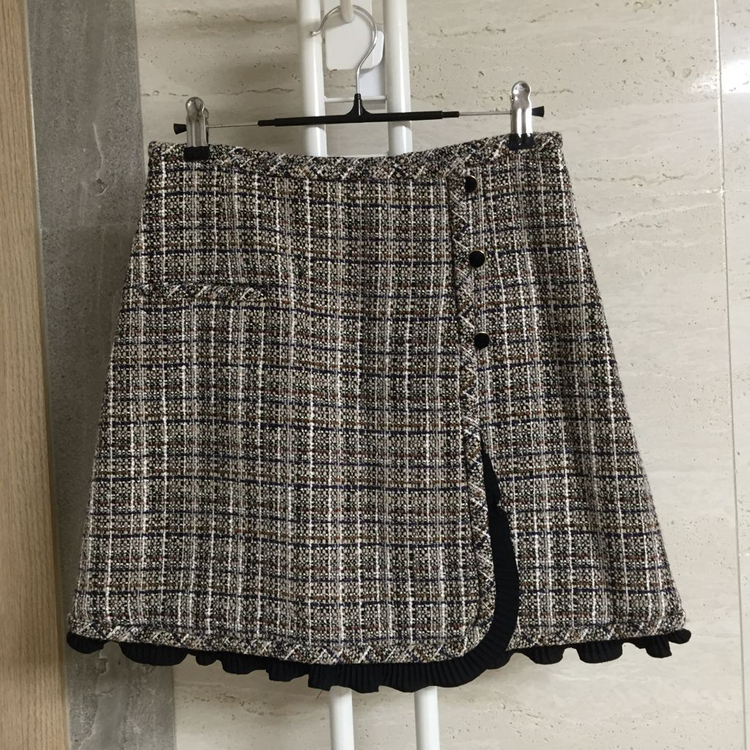 sandro 산드로 트위드 스커트 25--1