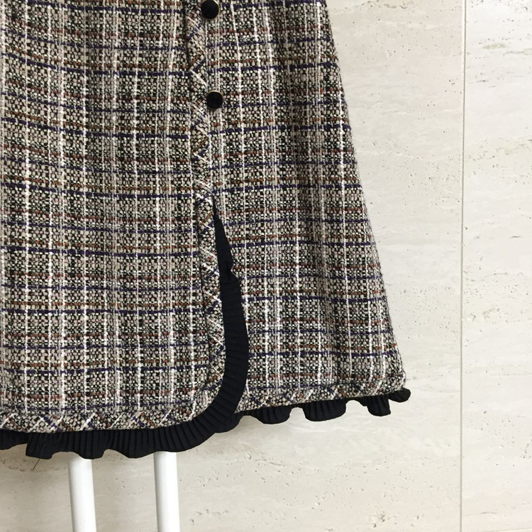 sandro 산드로 트위드 스커트 25--3