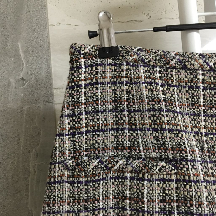 sandro 산드로 트위드 스커트 25--4