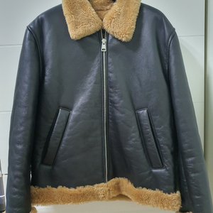 (새상품) 산드로 남성 시어링 무스탕