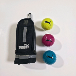 [새상품] 푸마 골프공 파우치 골프볼 케이스 가방 키링