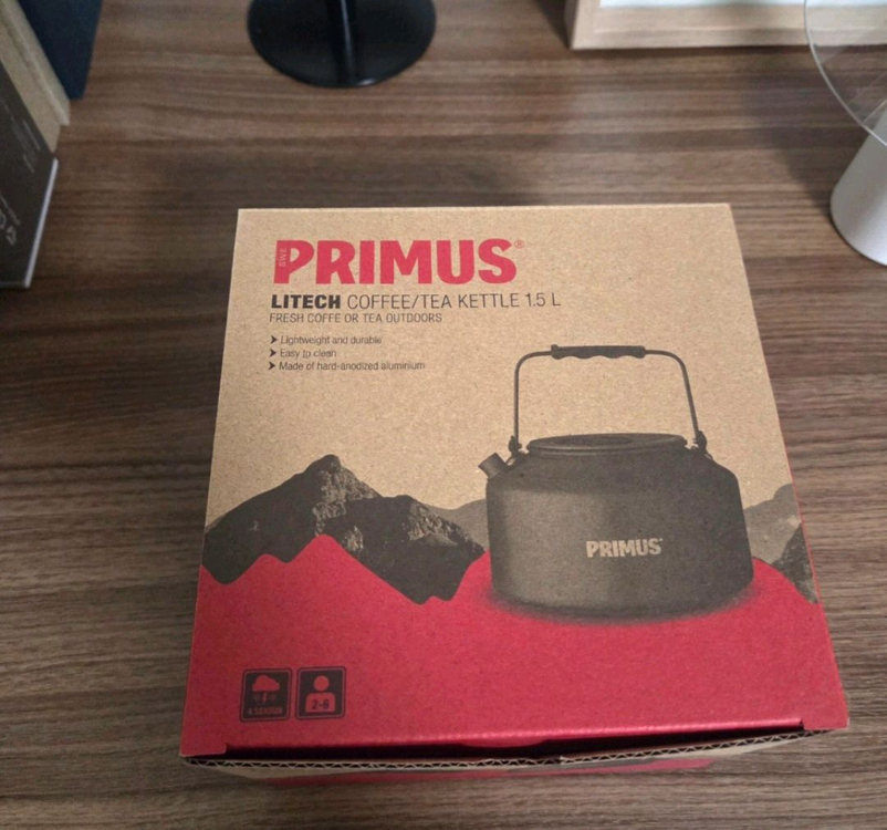 스웨덴 프리머스 캠핑 주전자 케이스포함 새상품--5