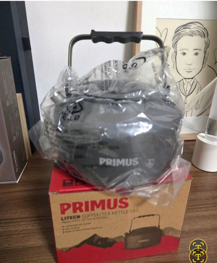스웨덴 프리머스 캠핑 주전자 케이스포함 새상품--8