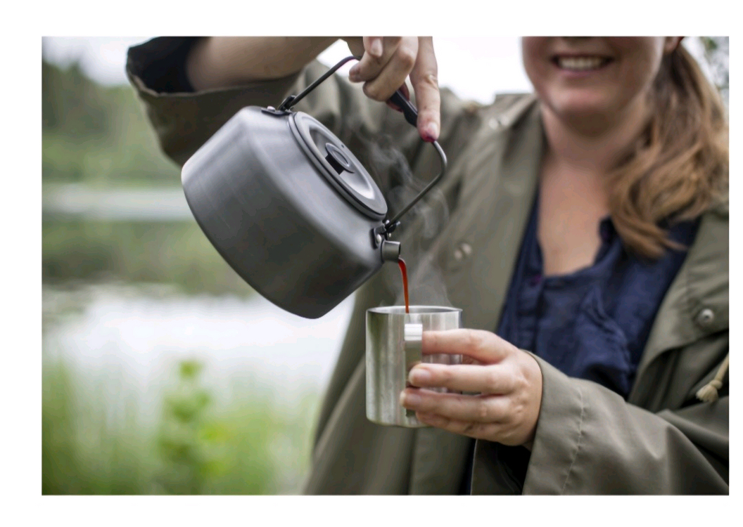 스웨덴 프리머스 캠핑 주전자 케이스포함 새상품--9