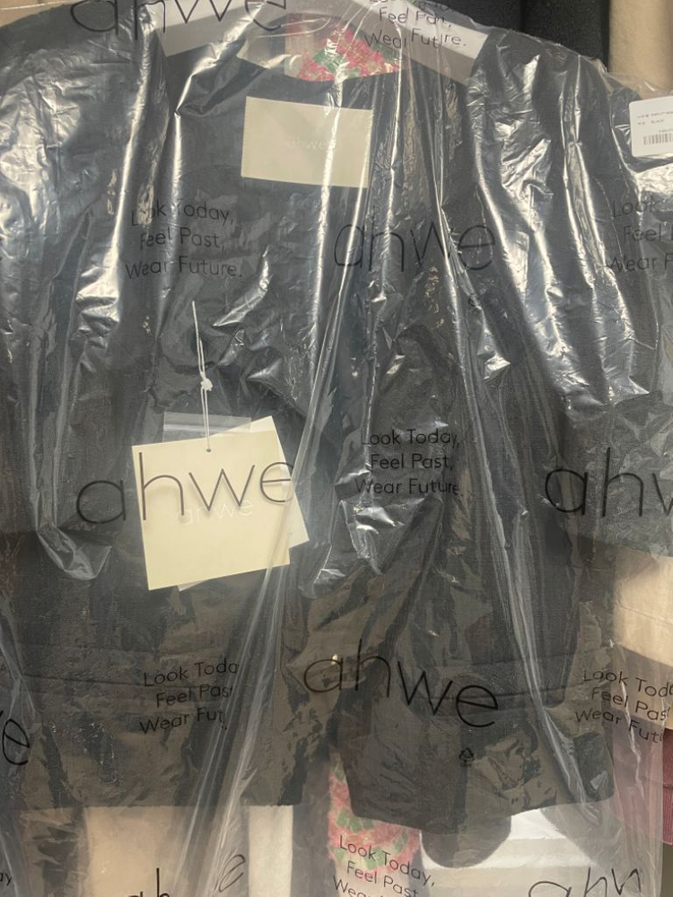 아위 ahwe 반팔 트위드자켓--5