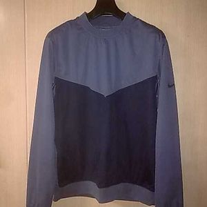 나이키 골프 쉴드 빅토리 크루넥 탑/이중레이어/방풍/방수/95/새제품급/택배비포함가격