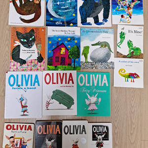 올리비아, 에릭칼, 레오니오니 영어원서 24권