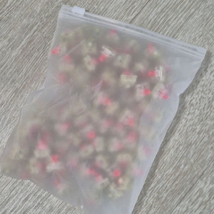 체리 저소음 적축 윤활 스위치 90개