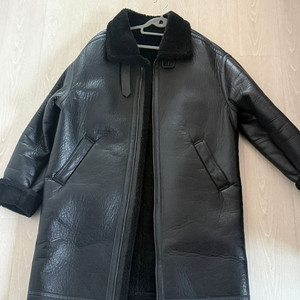 볼란테 [VOLANTE] 무스탕 시어링 코트 블랙 XL