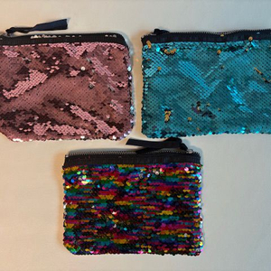 스팽글 비즈 파우치 3세트 (새상품)