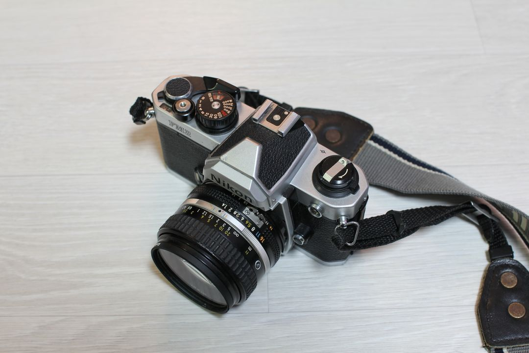 니콘 fm2 + Nikorr 50mm f1.4 렌즈--2