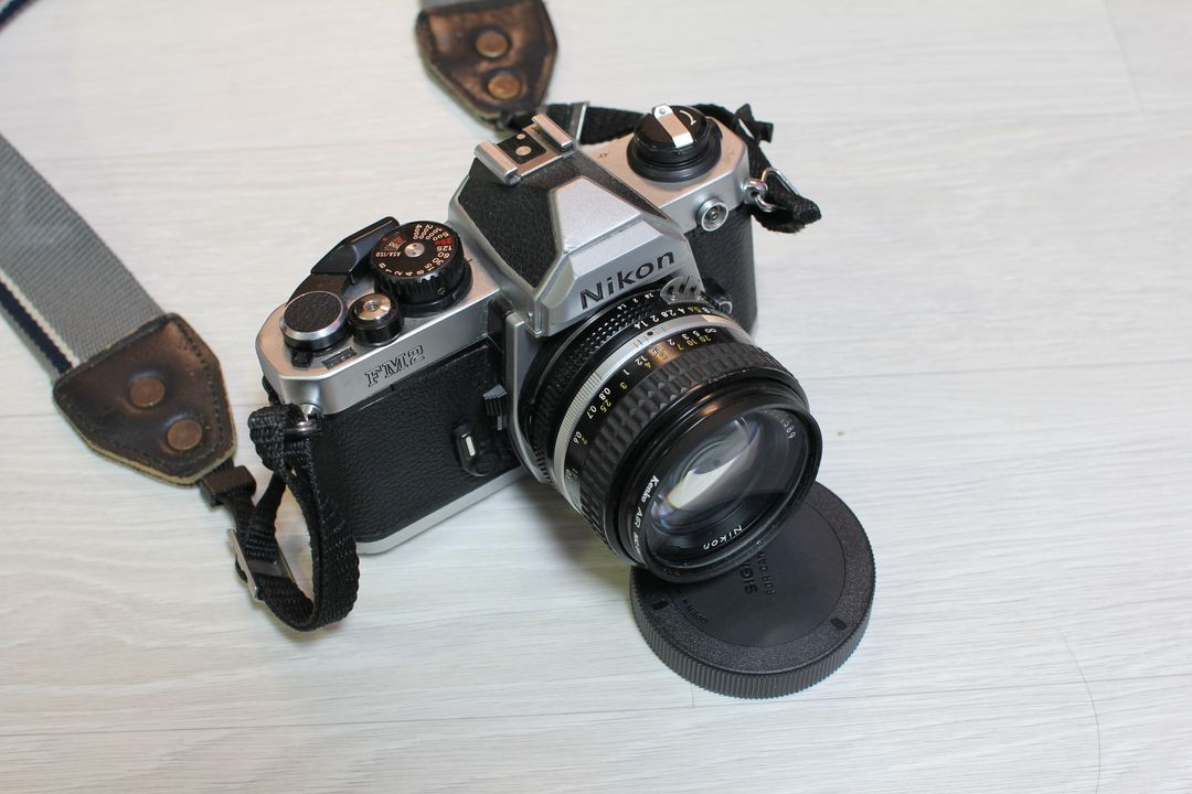 니콘 fm2 + Nikorr 50mm f1.4 렌즈--3