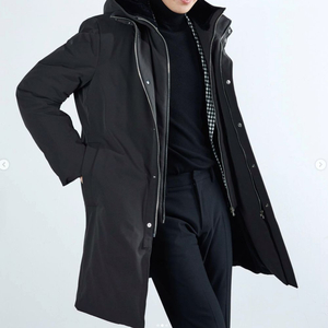 지이크 후드 탈부착 구스다운/패딩