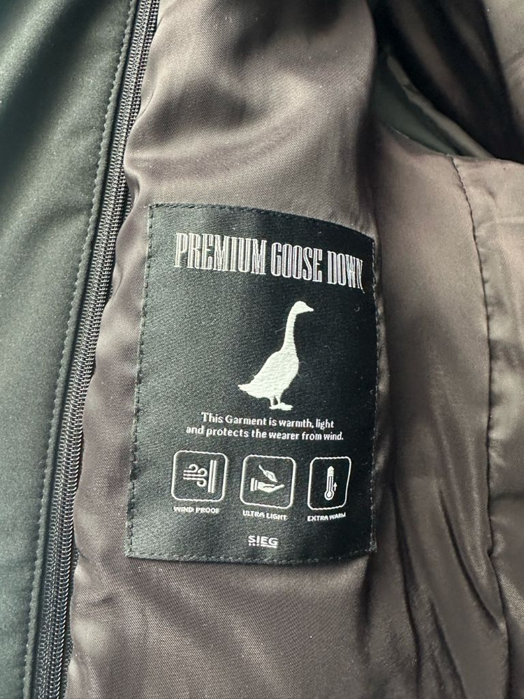 지이크 후드 탈부착 구스다운/패딩--7