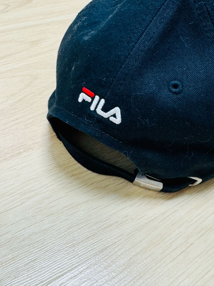 [FILA] 휠라 정품 네이비 볼캡 (상태 최상)--1