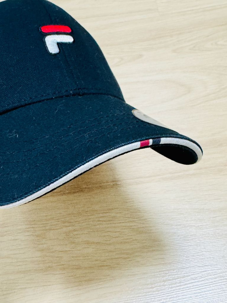 [FILA] 휠라 정품 네이비 볼캡 (상태 최상)--4