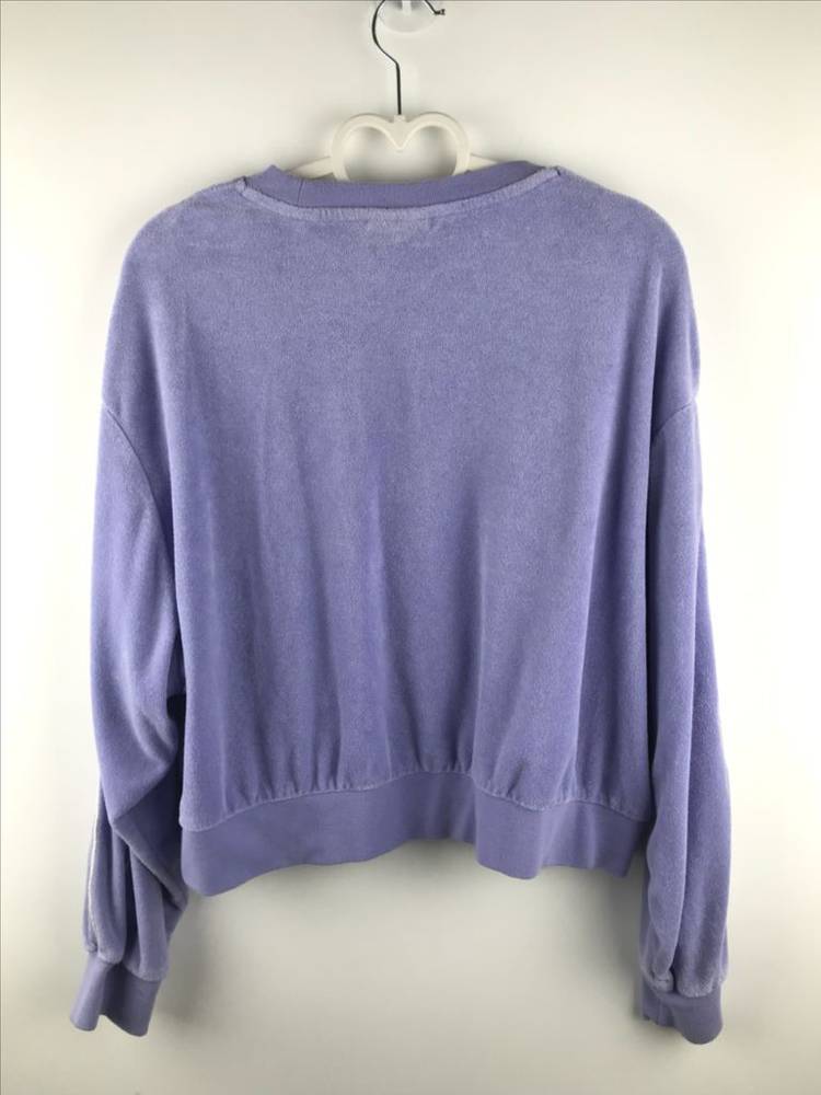 나이키 연보라 맨투맨 퍼플 크롭 바이올렛 y2k희귀레어대대장 빈티지--3