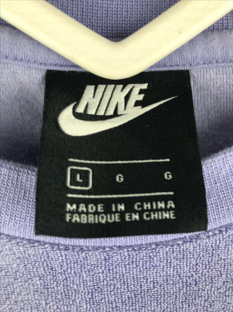 나이키 연보라 맨투맨 퍼플 크롭 바이올렛 y2k희귀레어대대장 빈티지--4