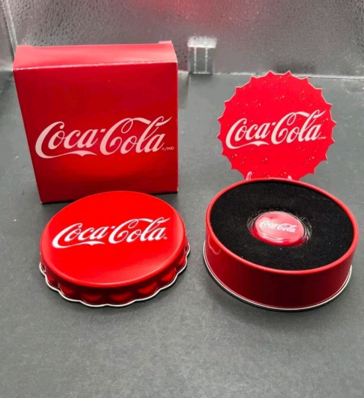 코카콜라 병뚜껑 은화 (희귀수집) 실버바--3