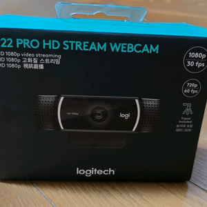 [미개봉] 로지텍 C922 프로 HD 스트리밍 웹캠