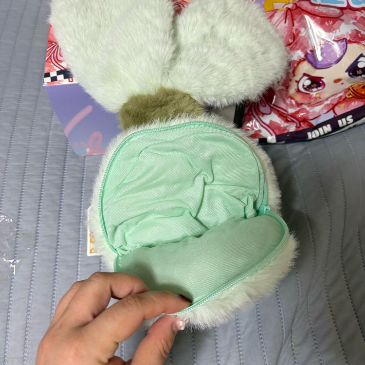 베이비쓰리 400 지퍼백 가방 인형 이미지