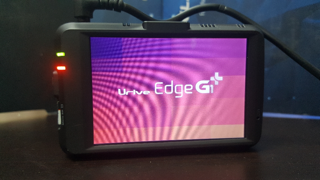 정비된 유라이브 엣지 g1+, 앞쪽 본품만.--1