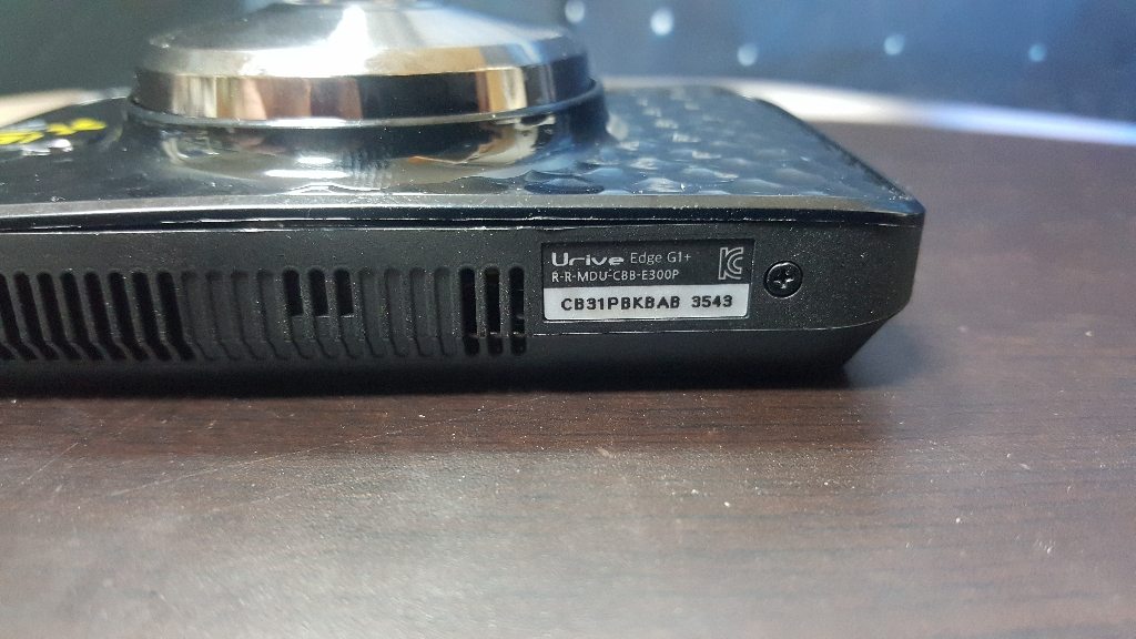 정비된 유라이브 엣지 g1+, 앞쪽 본품만.--5