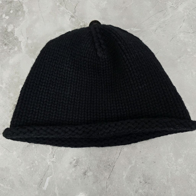 크롬하츠 플레어 레더패치 캐시미어 비니 판매--2