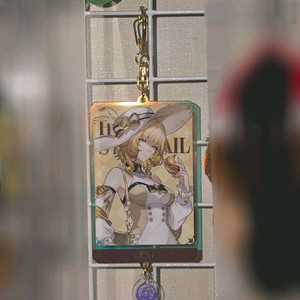 붕괴 스타레일 맘스터치 콜라보 아글라이아 키링 + 트리비 포토카드 이미지