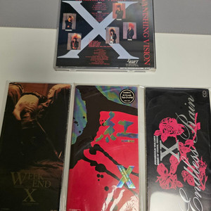 [CD] X-japan Vanishing vision + single 한정반 3종 일괄판매
