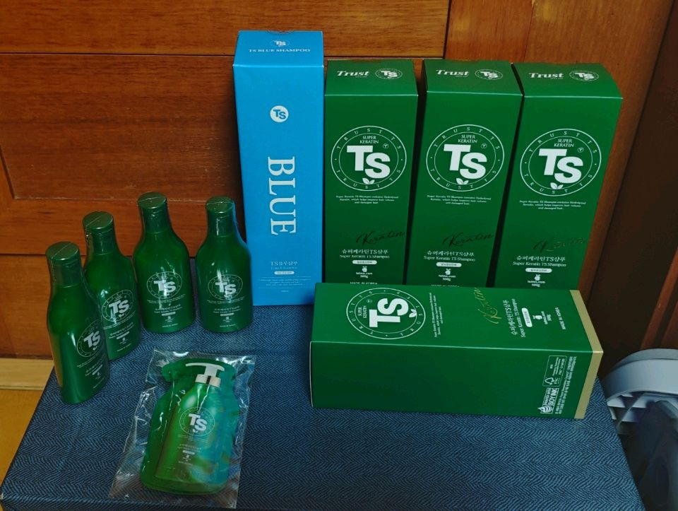 TS 슈퍼케라틴 샴푸 새상품 탈모 샴푸 남자 헤어 머리--0