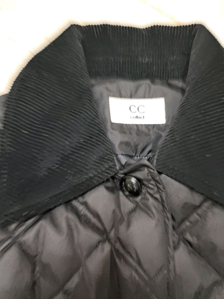 CC콜렉트] 코듀로이 배색 라이트 구스 다운--3