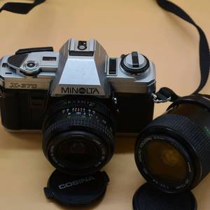 [입문용 필름카메라] MINOLTA X370 ZOOM SET