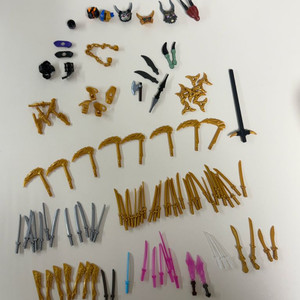 레고 닌자고 블록 부품 무기 이미지