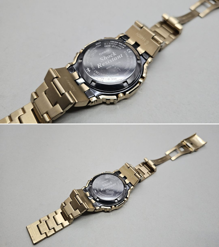 카시오 지샥 GMW-B5000GD 풀메 금장 이미지