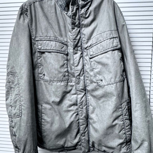 코오롱 시리즈 가먼트다잉 면 패딩 점퍼 105 사이즈 팝니다 (상태 우수)