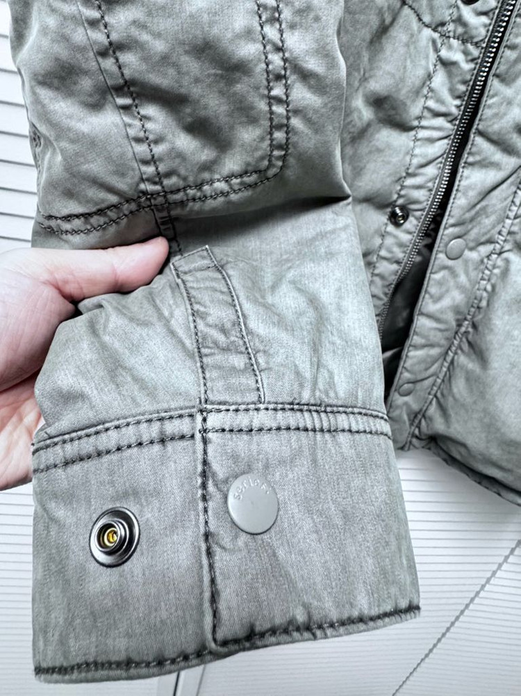 코오롱 시리즈 가먼트다잉 면 패딩 점퍼 105 사이즈 팝니다 (상태 우수)--4