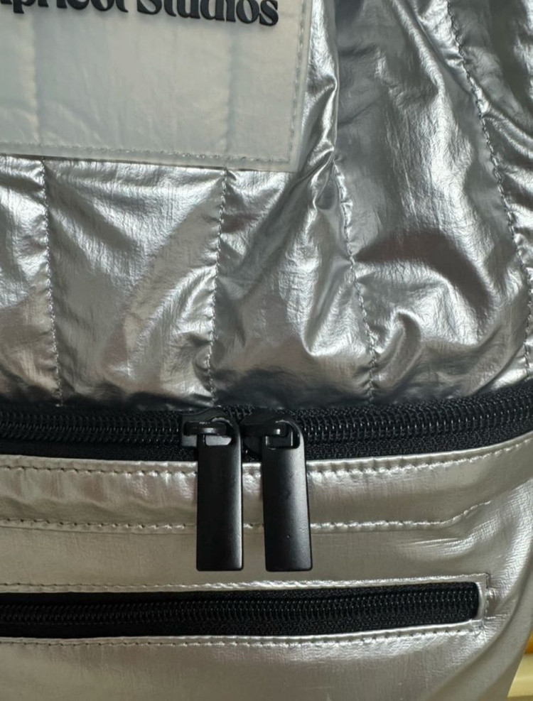 아프리콧스튜디오 캐스터네츠 백팩 실버--5