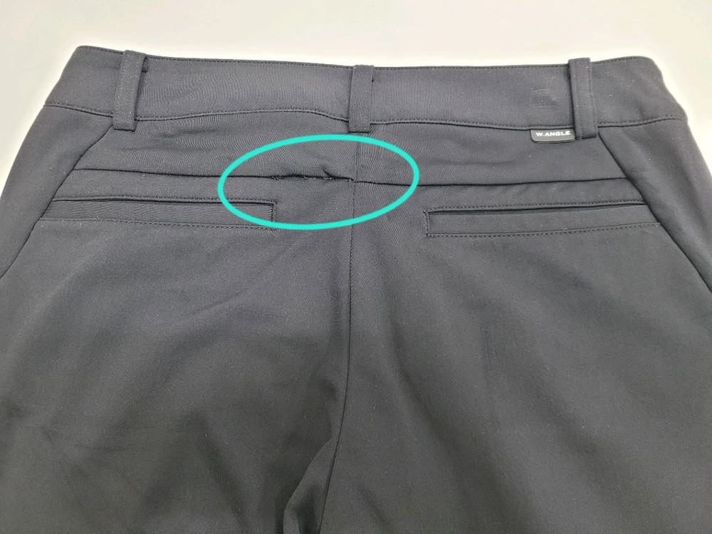 W.ANGLE 와이드앵글 골프 팬츠 / 여 67 블랙 이미지