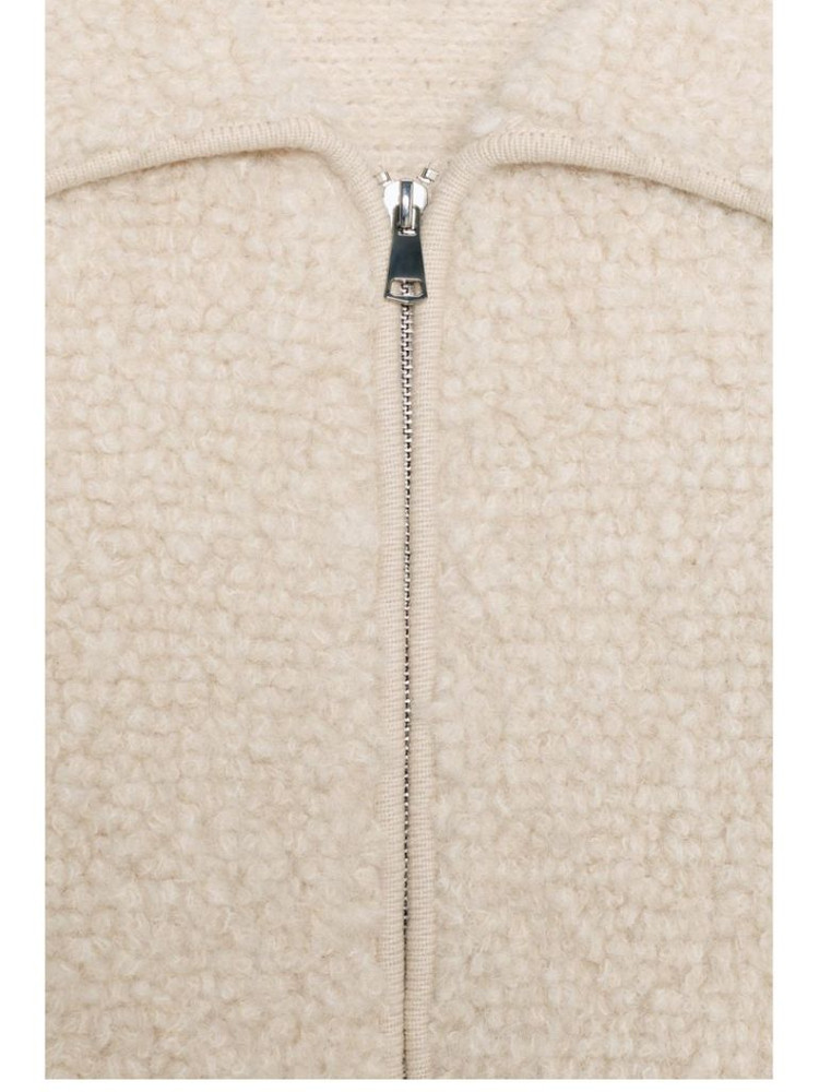 자라 부클 니트 자켓--6