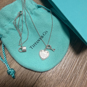 티파니 러브하트태그키 목걸이 이미지