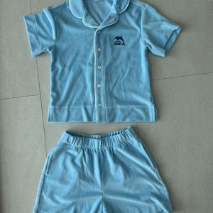 [새상품]탑텐키즈 반팔 상하복 120사이즈