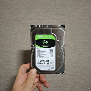 HDD 2TB 시게이트 바라쿠다 하드디스크